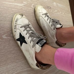 Golden Goose shoes barely worn